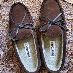 MINNETONKA SLIPPERS MENS SIZE 8